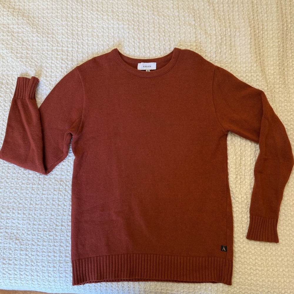 Men’s Anian Cashmino Crewneck Sweater (British Columbia made 🇨🇦)